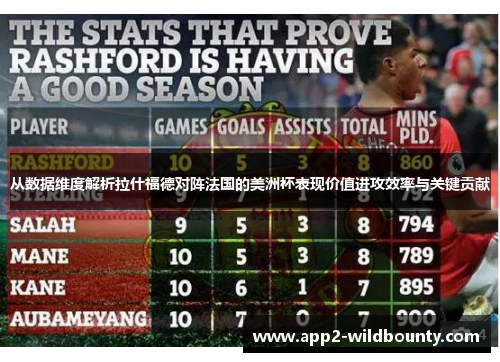 从数据维度解析拉什福德对阵法国的美洲杯表现价值进攻效率与关键贡献